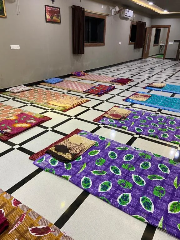 Mixed Dormitory · 20 futons at Raigad Agro Park, photographed on the property listing